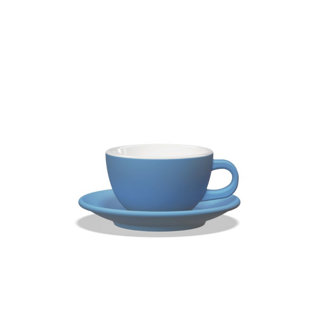Tulipano Latte Tasse 300 ml, Blau matt