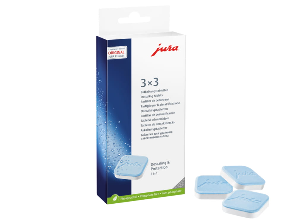 JURA Entkalkungstabletten 3 x 3 Stück