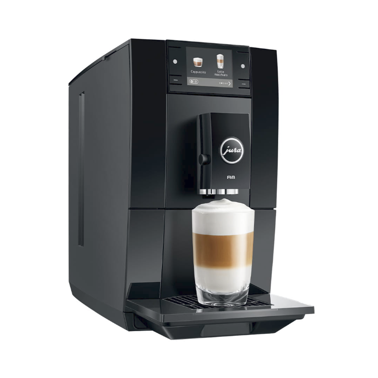 JURA Kaffeevollautomat A8, Piano Black