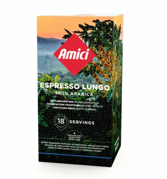 Amici Espresso Lungo PAD