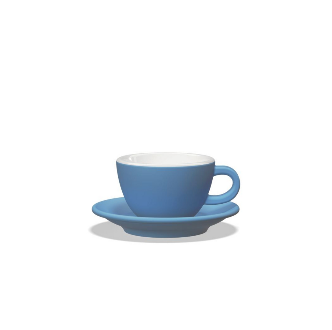 Tulipano Cappuccino Tasse 210 ml, Blau matt