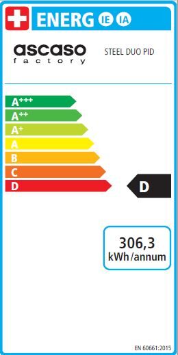 ascaso STEEL DUO PID black