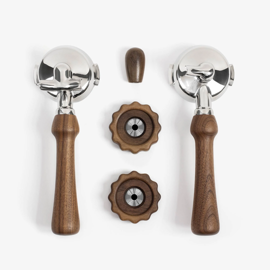 WM Siebträger-Set Refined, Rocket, Nuss